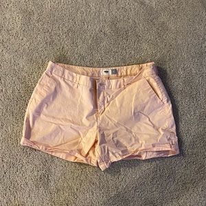 pink mini shorts